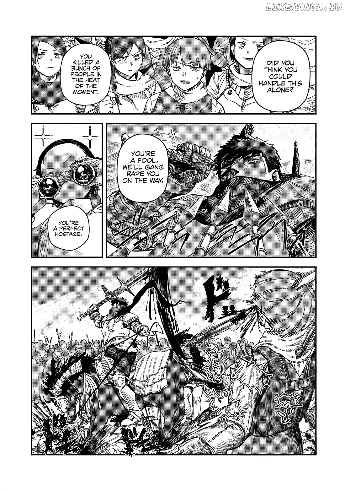 Virgin Knight who is the Frontier Lord in the Gender Switched World Chapter 8 - page 23