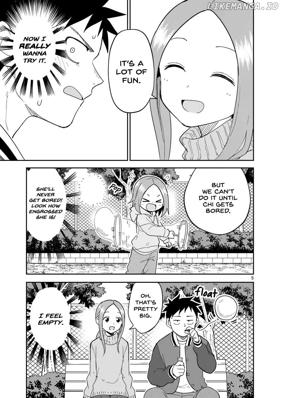 Karakai Jouzu no (Moto) Takagi-san Chapter 307 - page 5