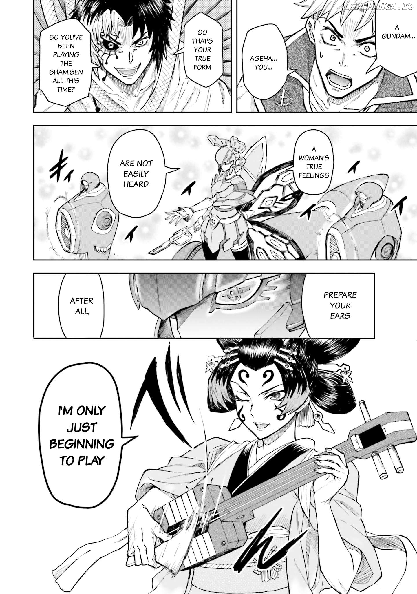 Mobile War History Gundam Burai Chapter 21 - page 13