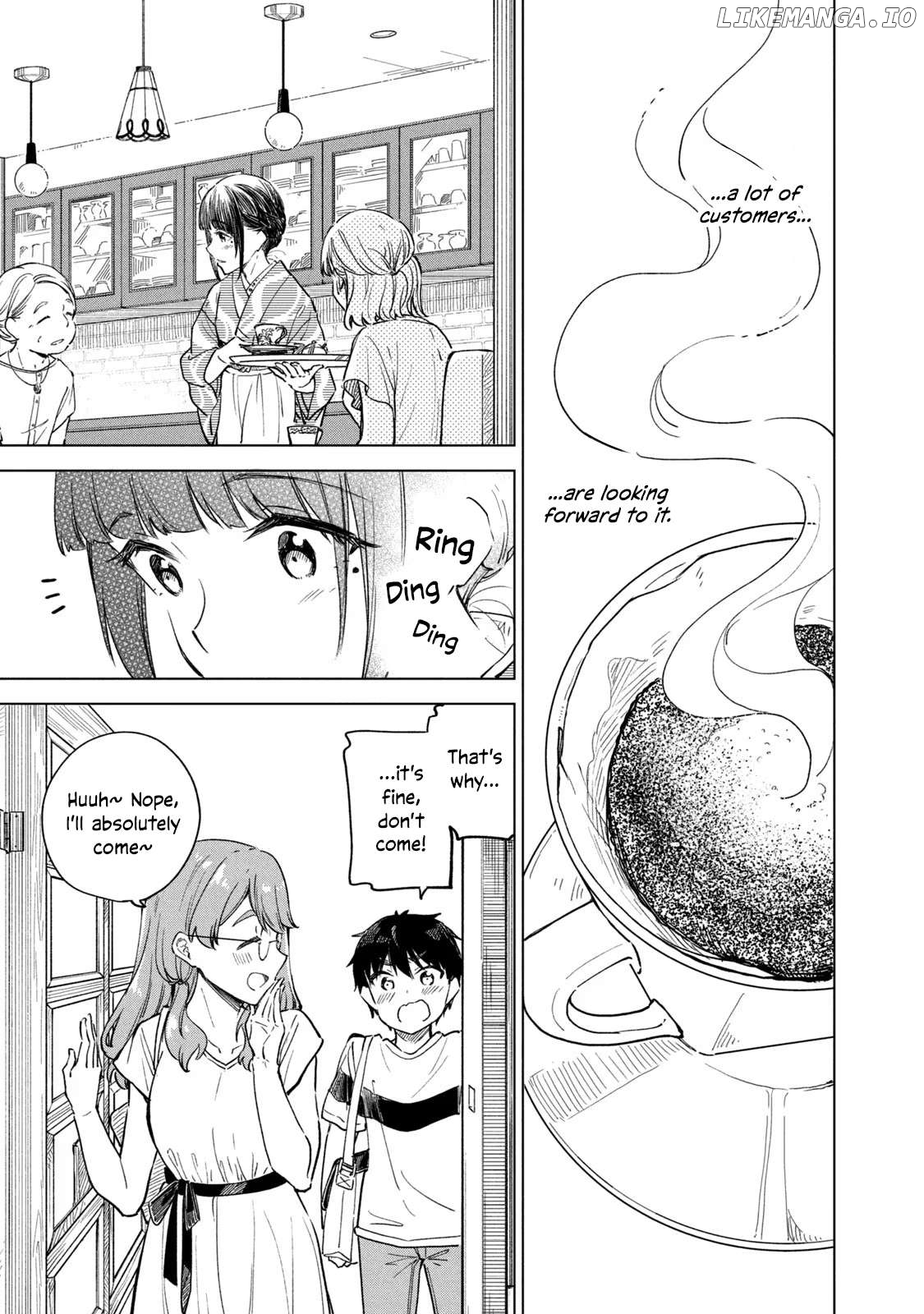Coffee wo Shizuka ni Chapter 21 - page 11