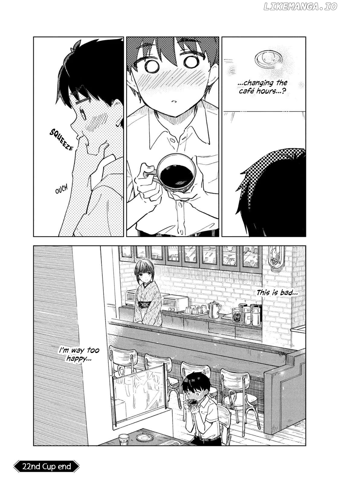 Coffee wo Shizuka ni Chapter 22 - page 34