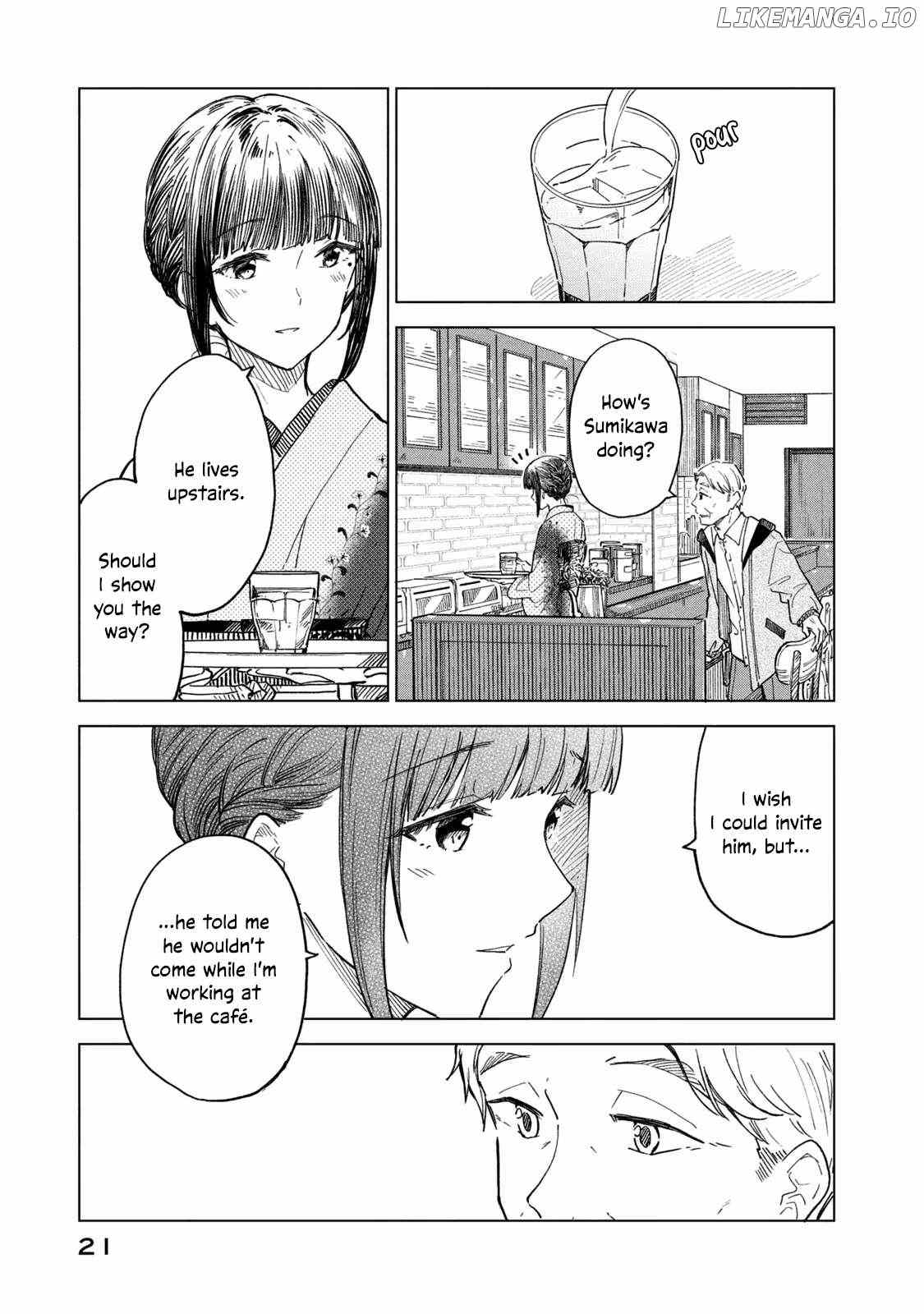 Coffee wo Shizuka ni Chapter 25 - page 19