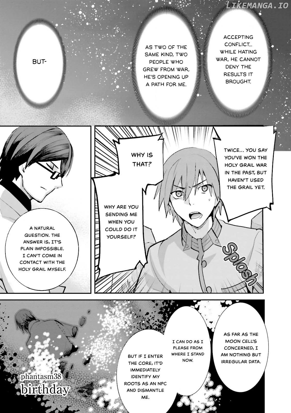 Fate/Extra Chapter 38 - page 1