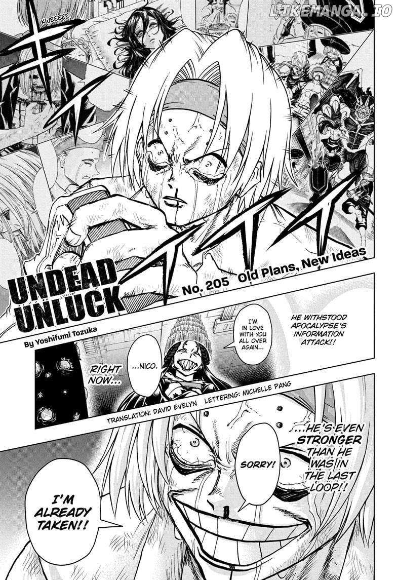 Undead + Unluck Chapter 205 - page 1