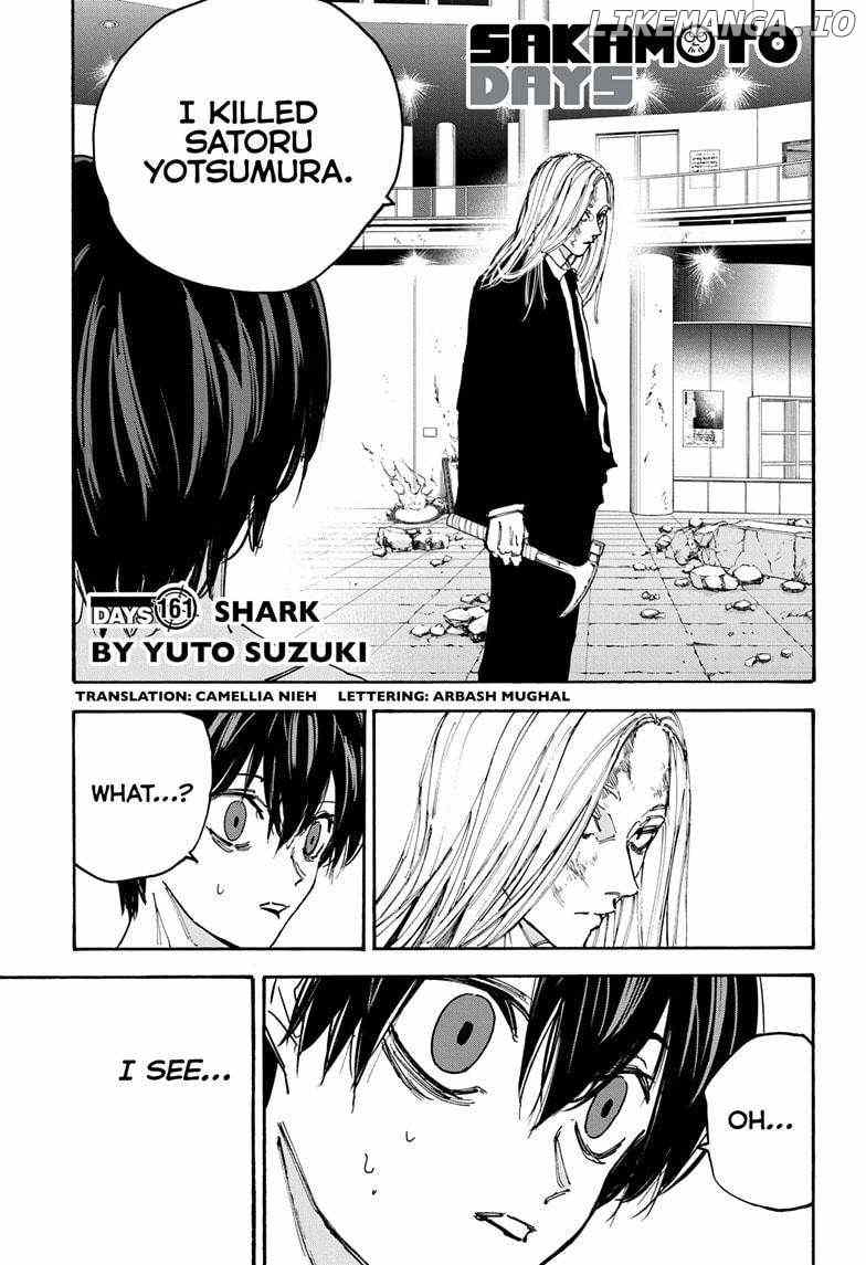 Sakamoto Days Chapter 161 - page 1