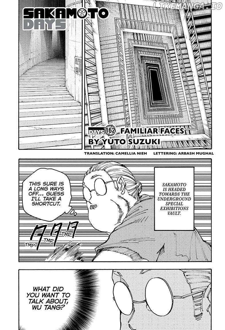 Sakamoto Days Chapter 162 - page 1