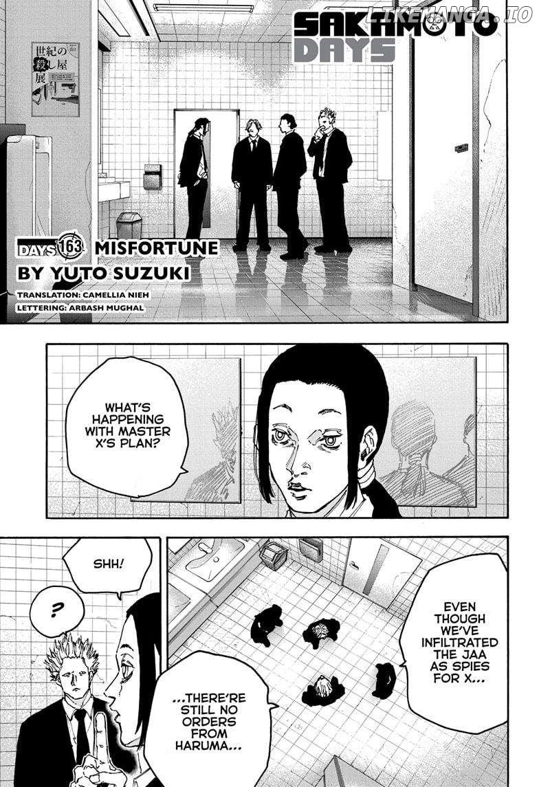 Sakamoto Days Chapter 163 - page 1