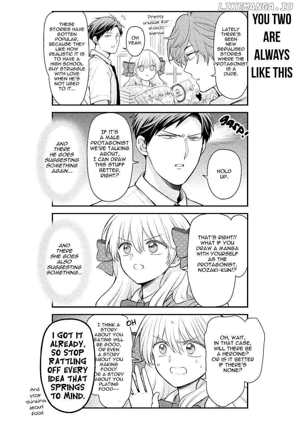 Gekkan Shoujo Nozaki-kun Chapter 149 - page 2