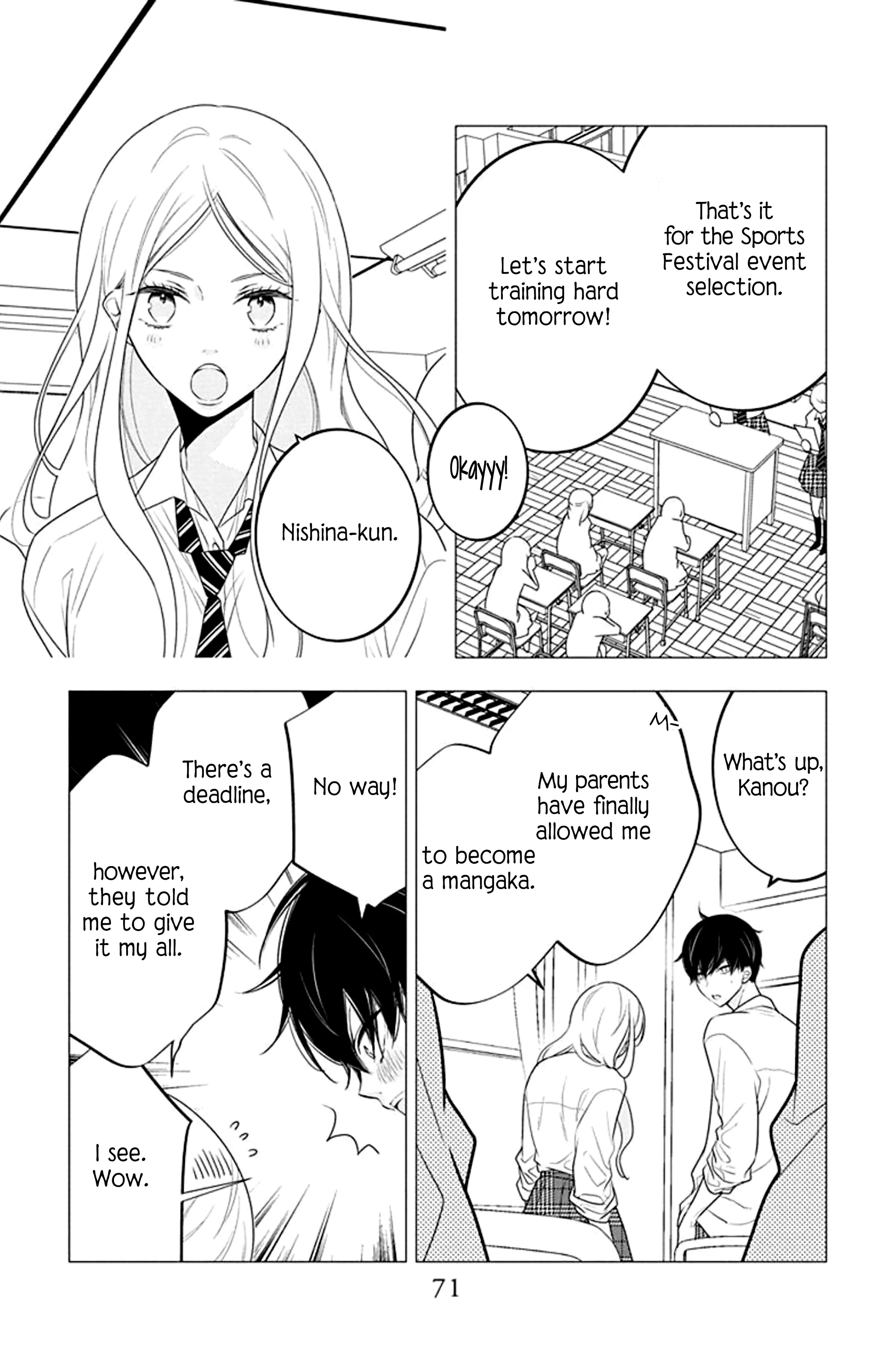 Koi Ni Mudaguchi Chapter 28 - page 8