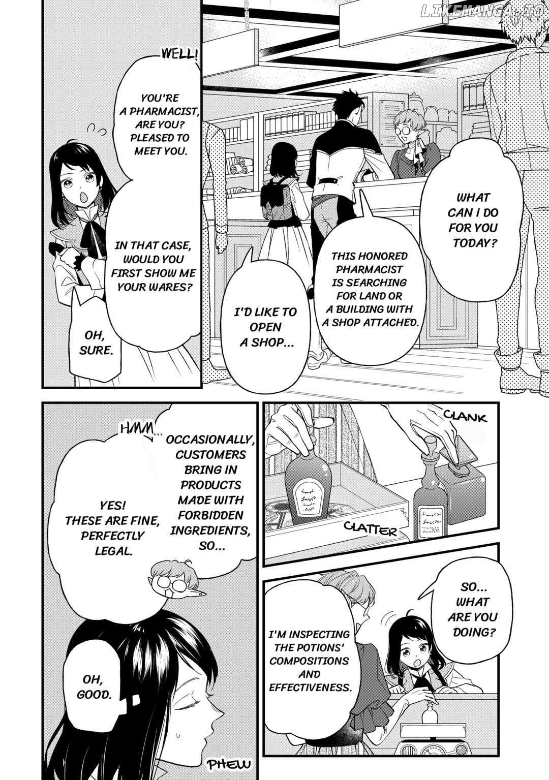 The Transfer Destination Was a World with few Pharmacists Chapter 6 - page 6