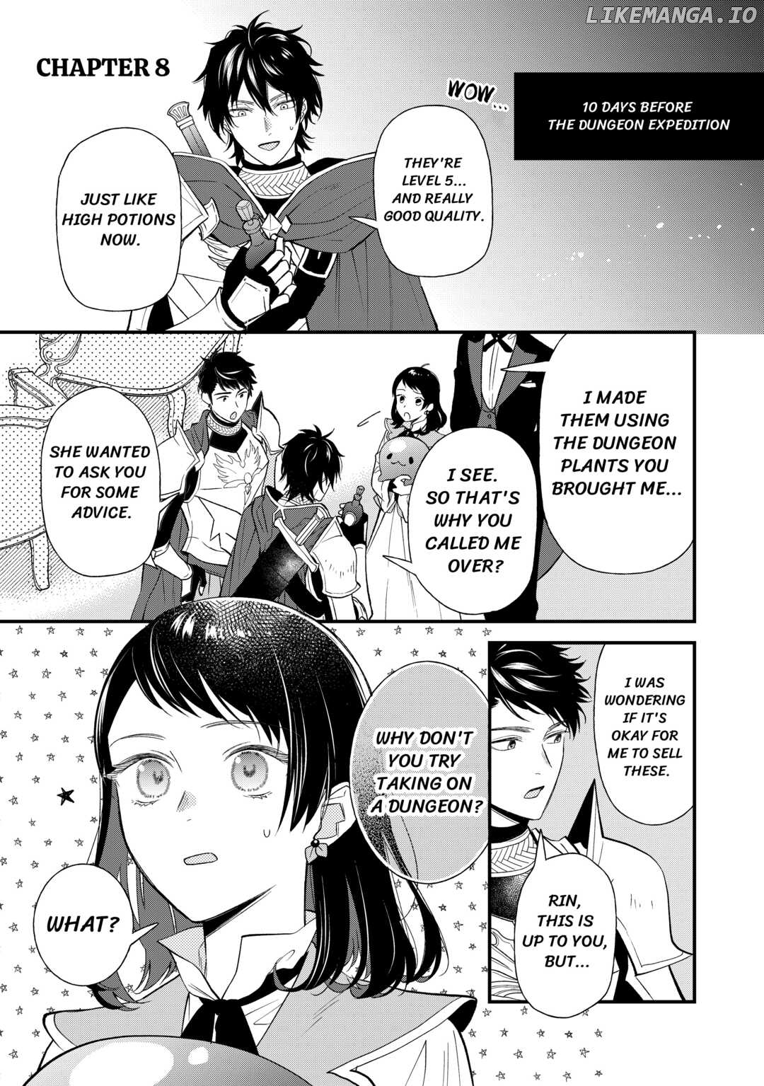 The Transfer Destination Was a World with few Pharmacists Chapter 8 - page 1