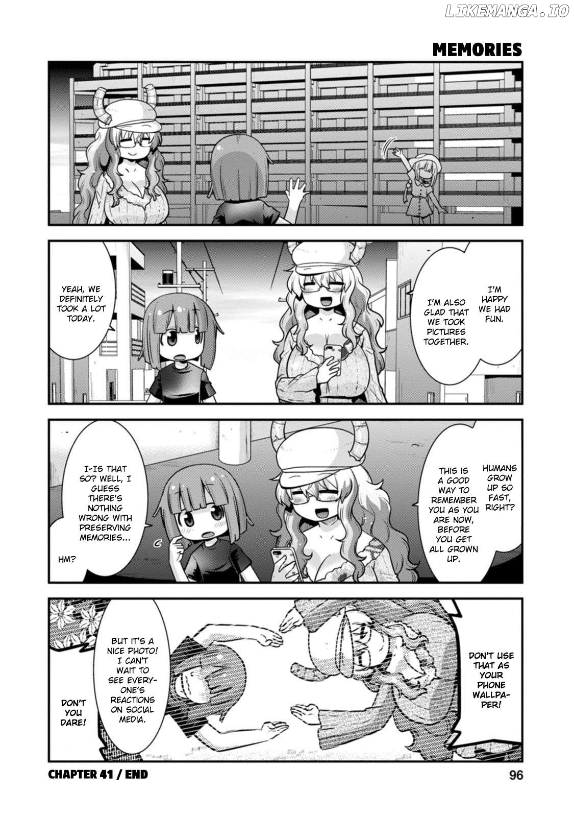 Miss Kobayashi's Dragon Maid: Lucoa is my xx Chapter 41 - page 14