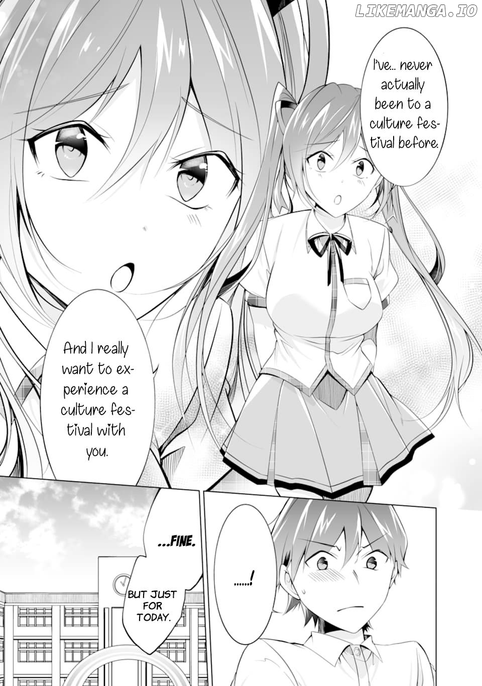 Real No Heroine Wa Irimasen! Chapter 77 - page 23