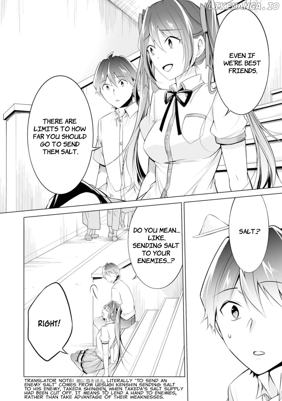 Real No Heroine Wa Irimasen! Chapter 78 - page 16