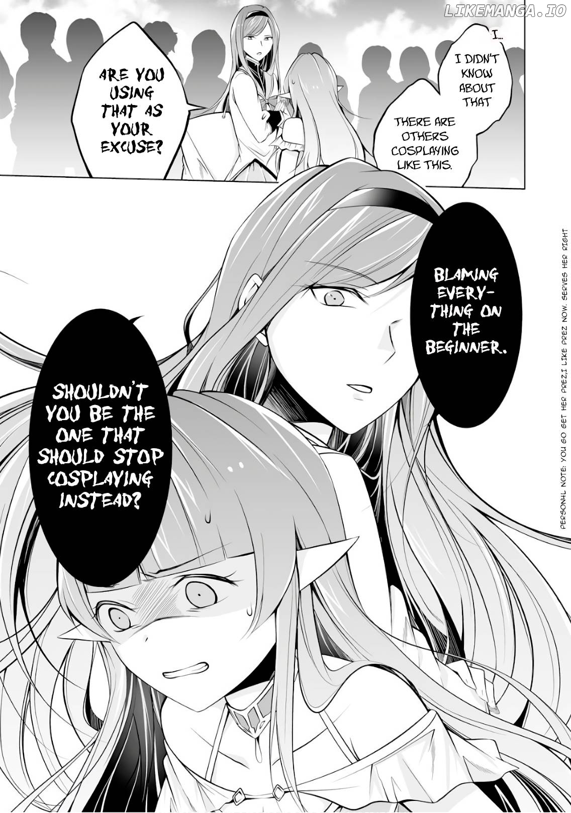 Real No Heroine Wa Irimasen! Chapter 66 - page 19