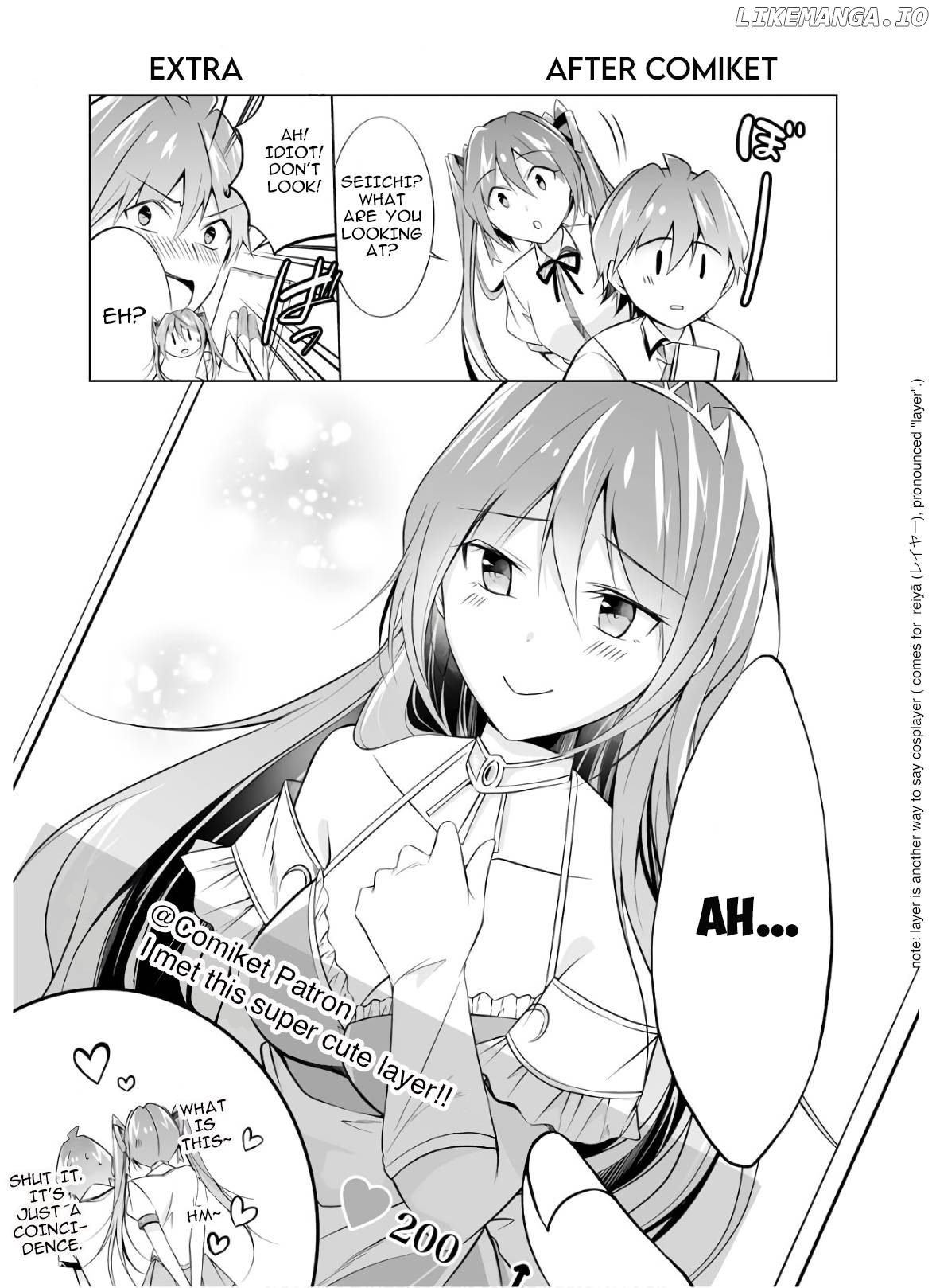 Real No Heroine Wa Irimasen! Chapter 66.5 - page 4