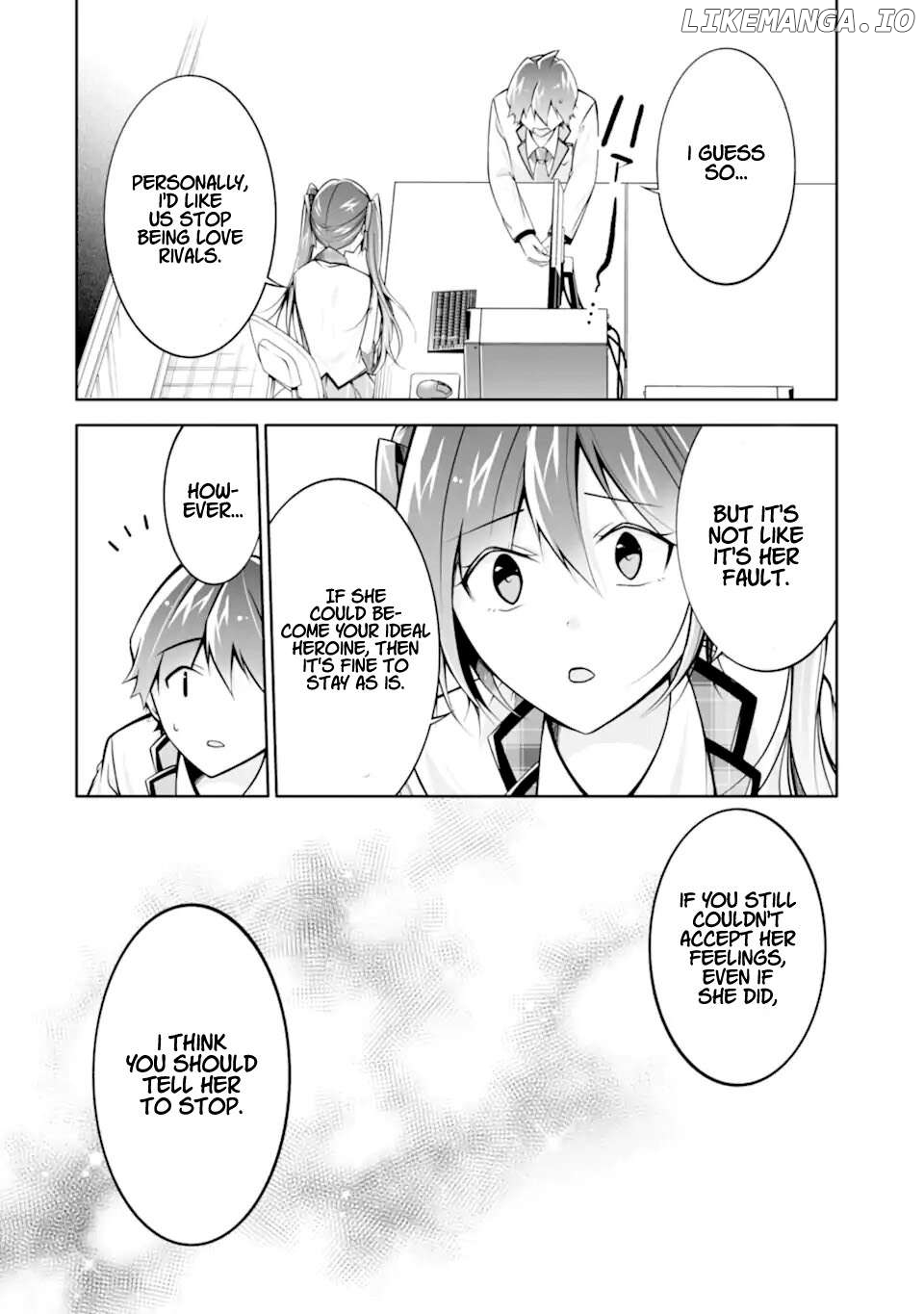 Real No Heroine Wa Irimasen! Chapter 112 - page 6