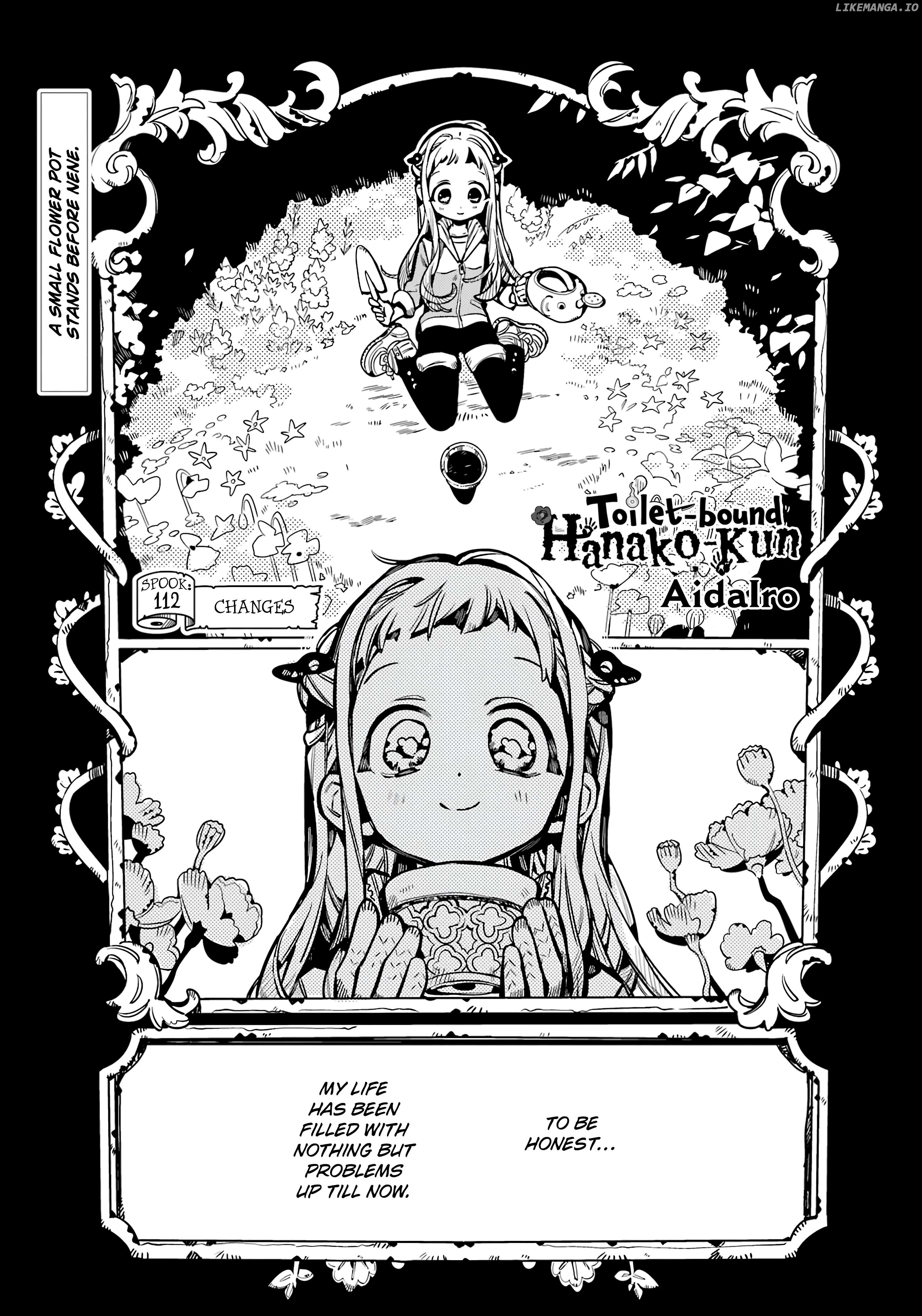 Jibaku Shounen Hanako-Kun Chapter 112 - page 2