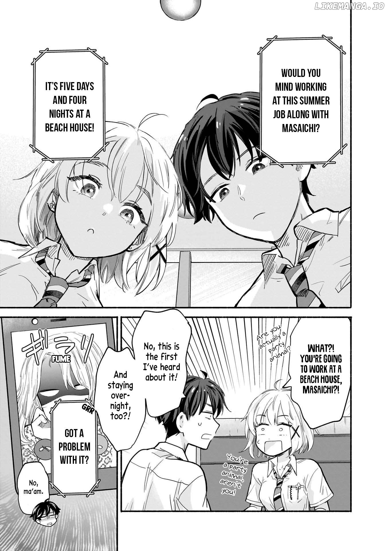 Nee, Mou Isso Tsukiacchau Osananajimi No Bishoujo Ni Tanomarete, Camo Kareshi Hajimemashita Chapter 23 - page 15