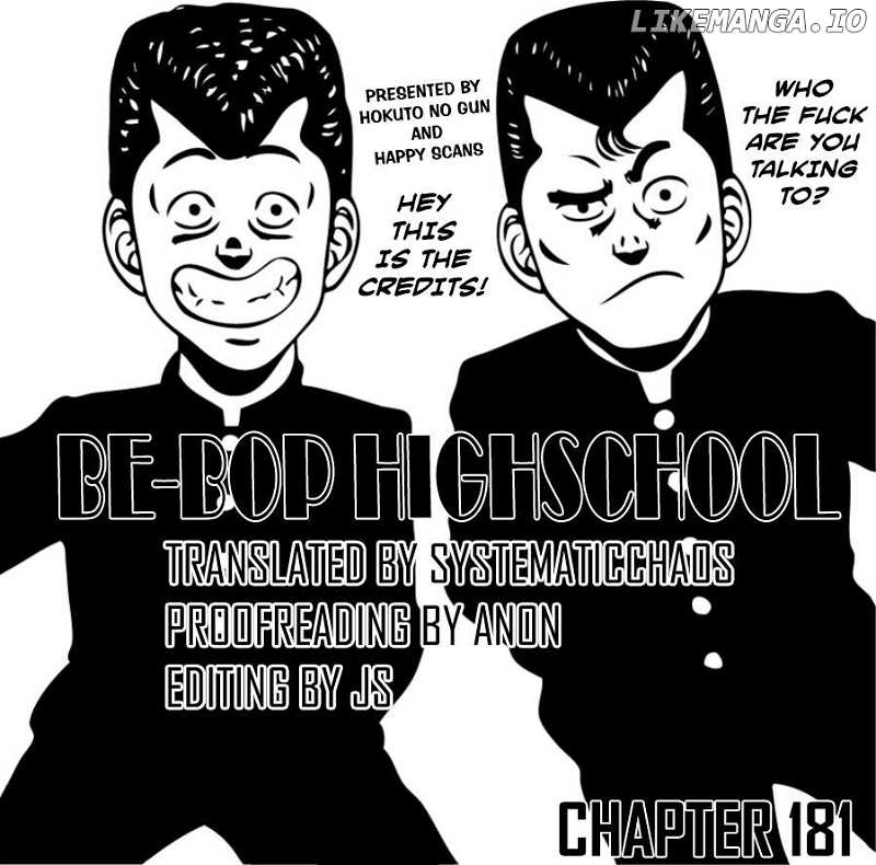 Be-Bop-Highschool Chapter 181 - page 57