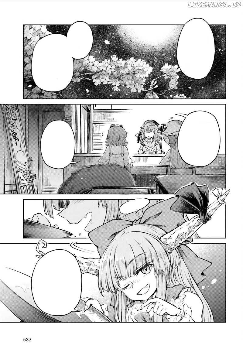 Touhou Suichouka ~ Lotus Eater-Tachi No Suisei Chapter 51 - page 13