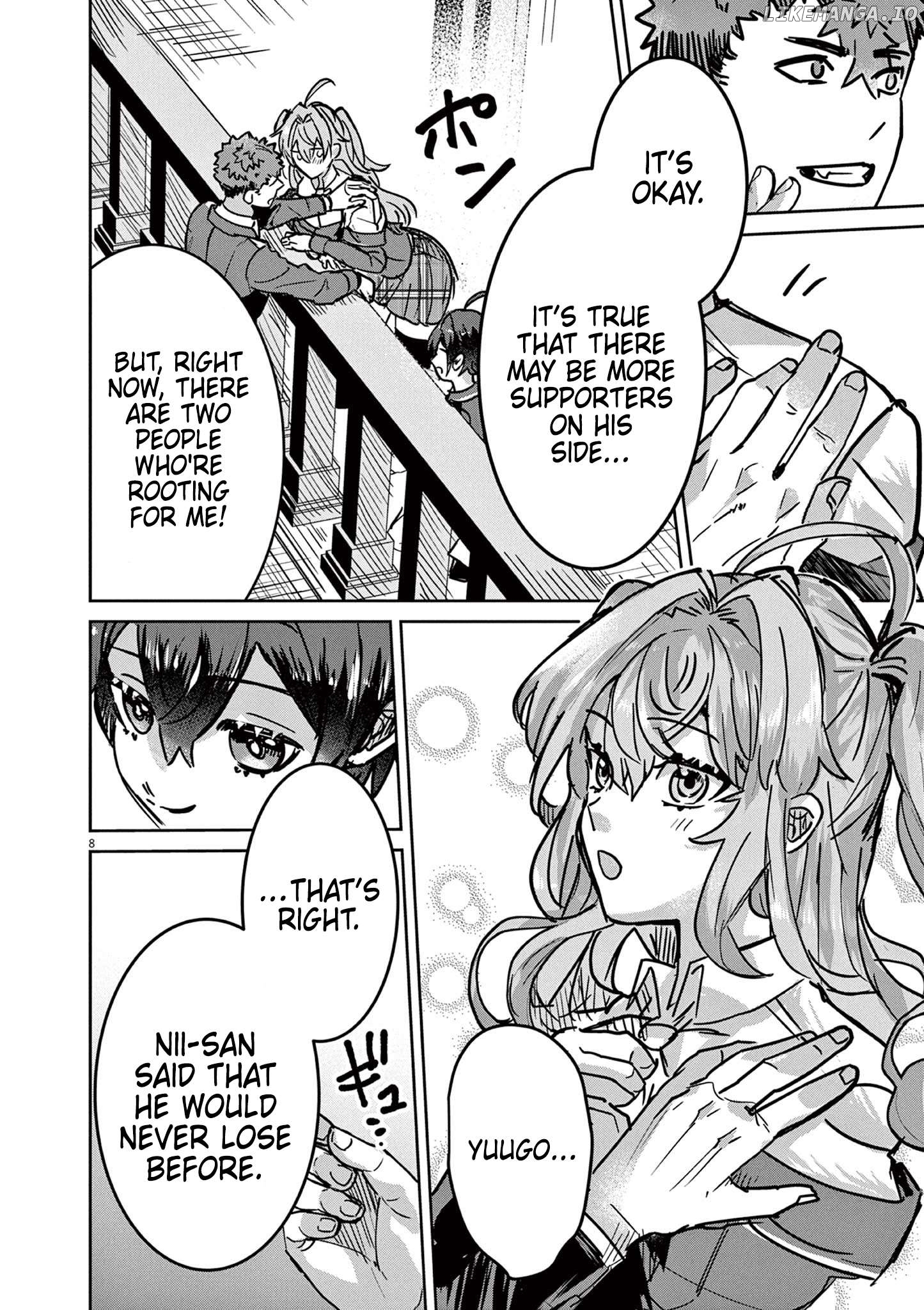 Nichiasa Suki No Otaku Ga Akuyaku Seito Ni Tenseishita Kekka, Hametsu Flag Ga Houkaishiteiku Ken Ni Tsuite Chapter 8 - page 8