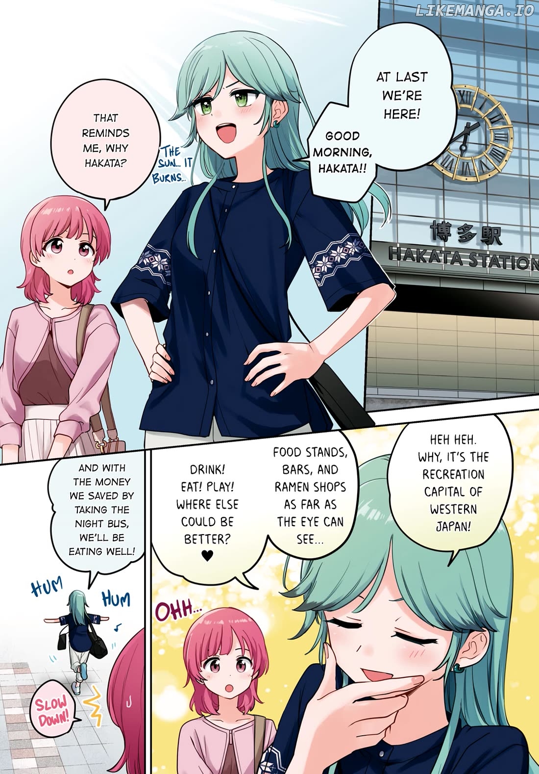 Asumi-Chan Is Interested In Lesbian Brothels! Chapter 23 - page 1