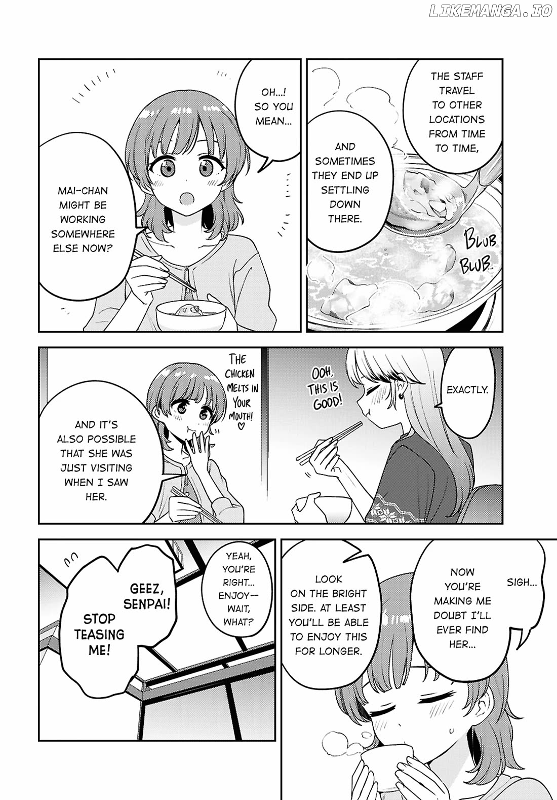 Asumi-Chan Is Interested In Lesbian Brothels! Chapter 23 - page 12