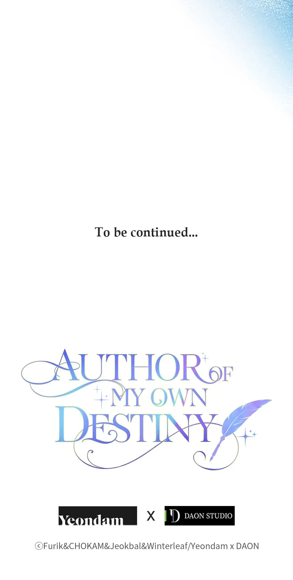 Author of My Own Destiny Chapter 72 - page 99