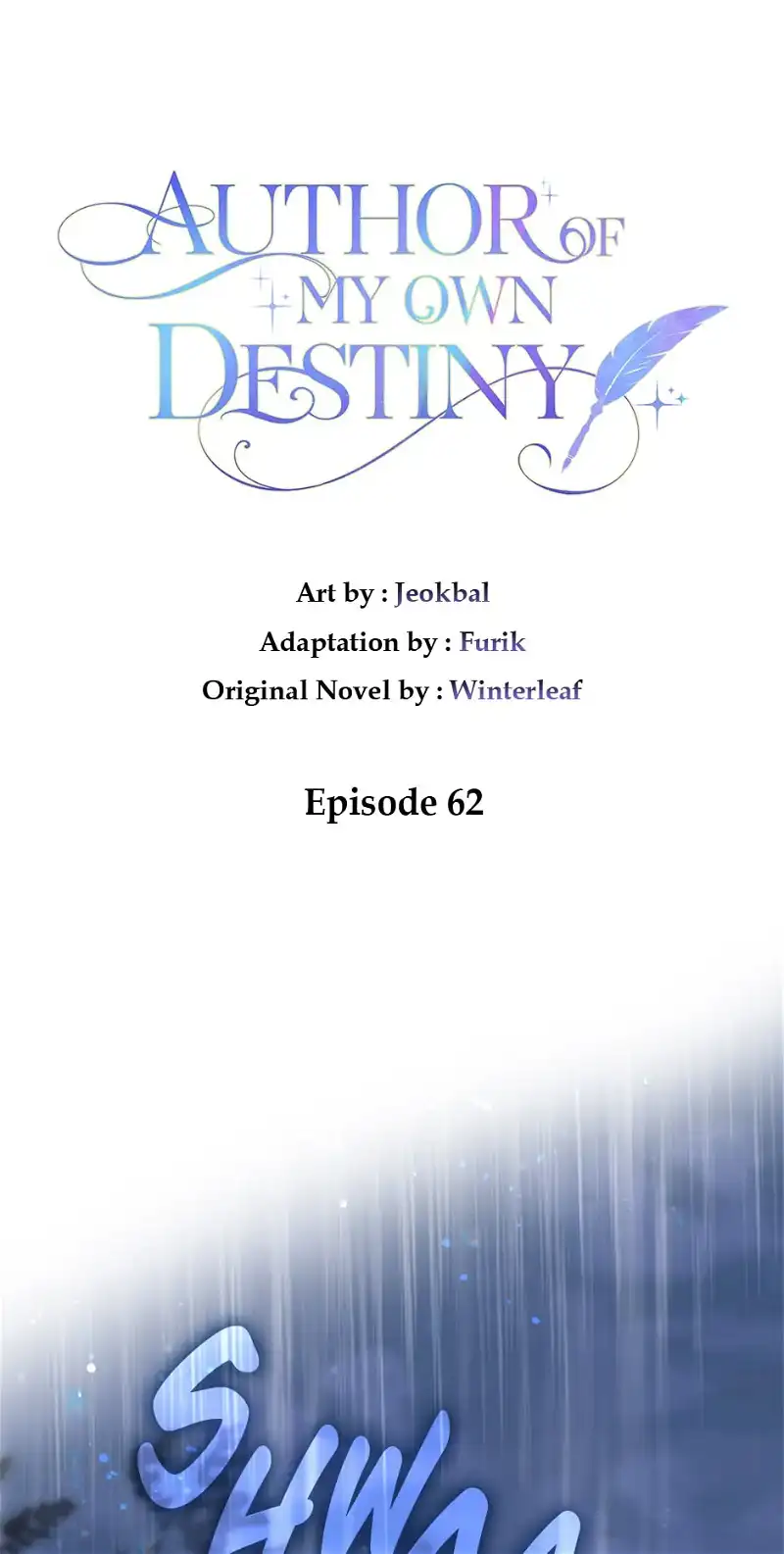 Author of My Own Destiny Chapter 62 - page 1
