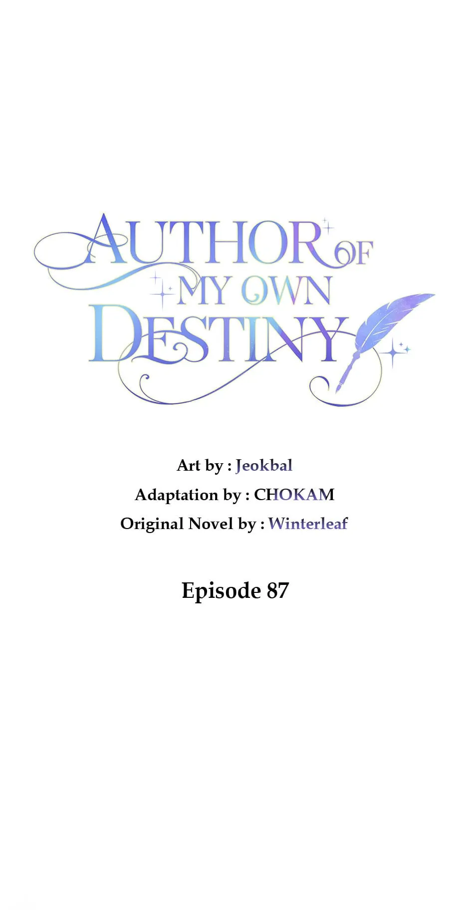 Author of My Own Destiny Chapter 87 - page 24