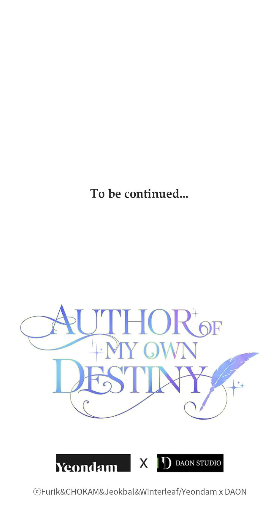 Author of My Own Destiny Chapter 84 - page 100