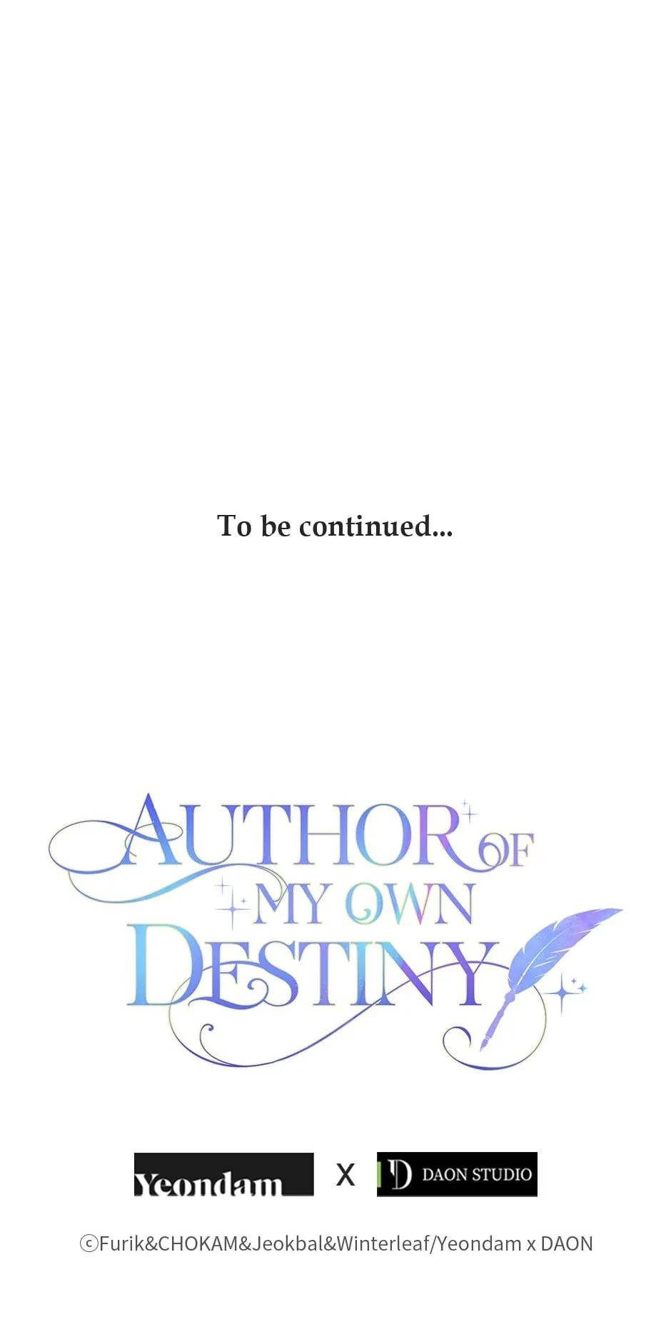 Author of My Own Destiny Chapter 83 - page 78