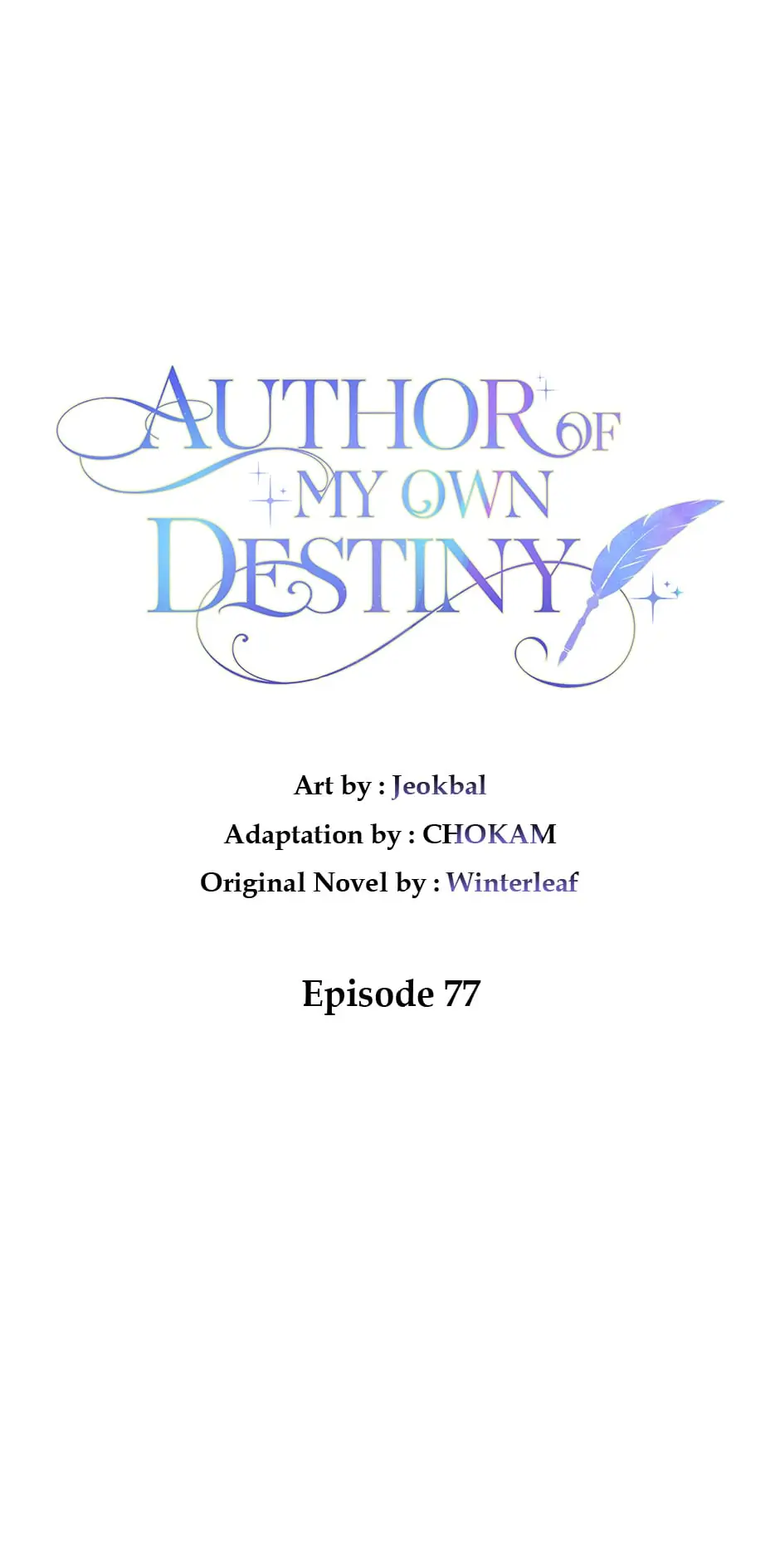 Author of My Own Destiny Chapter 77 - page 30