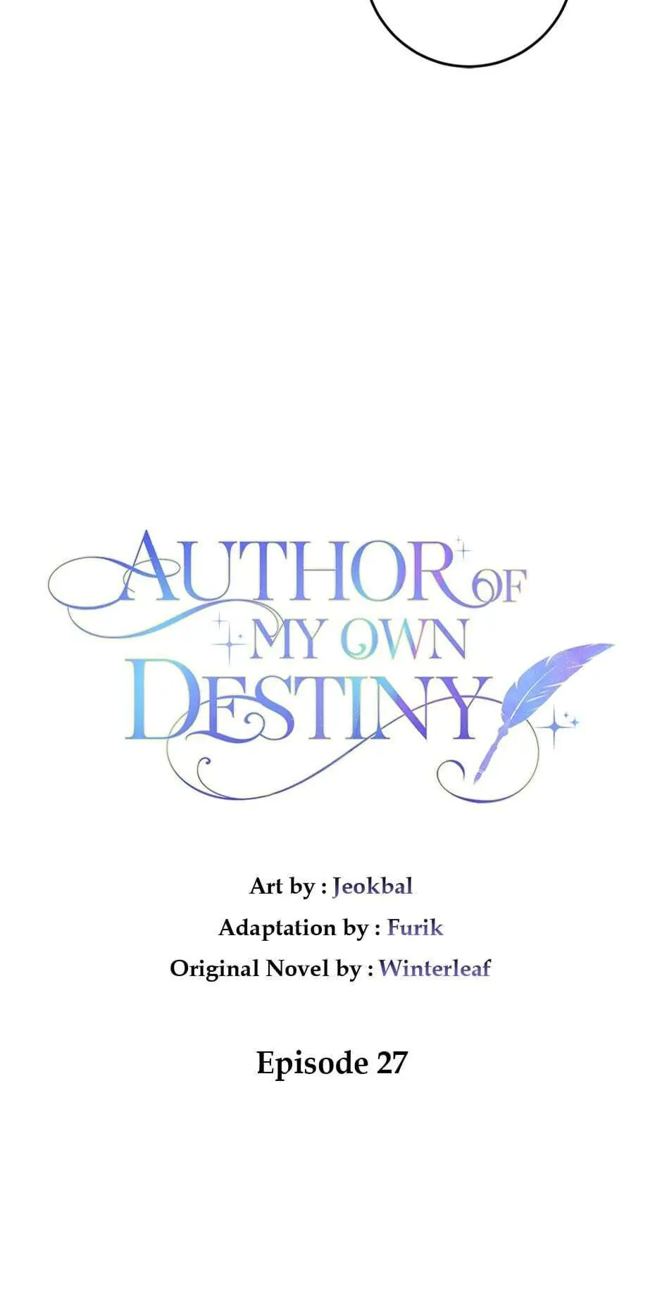 Author of My Own Destiny Chapter 27 - page 16