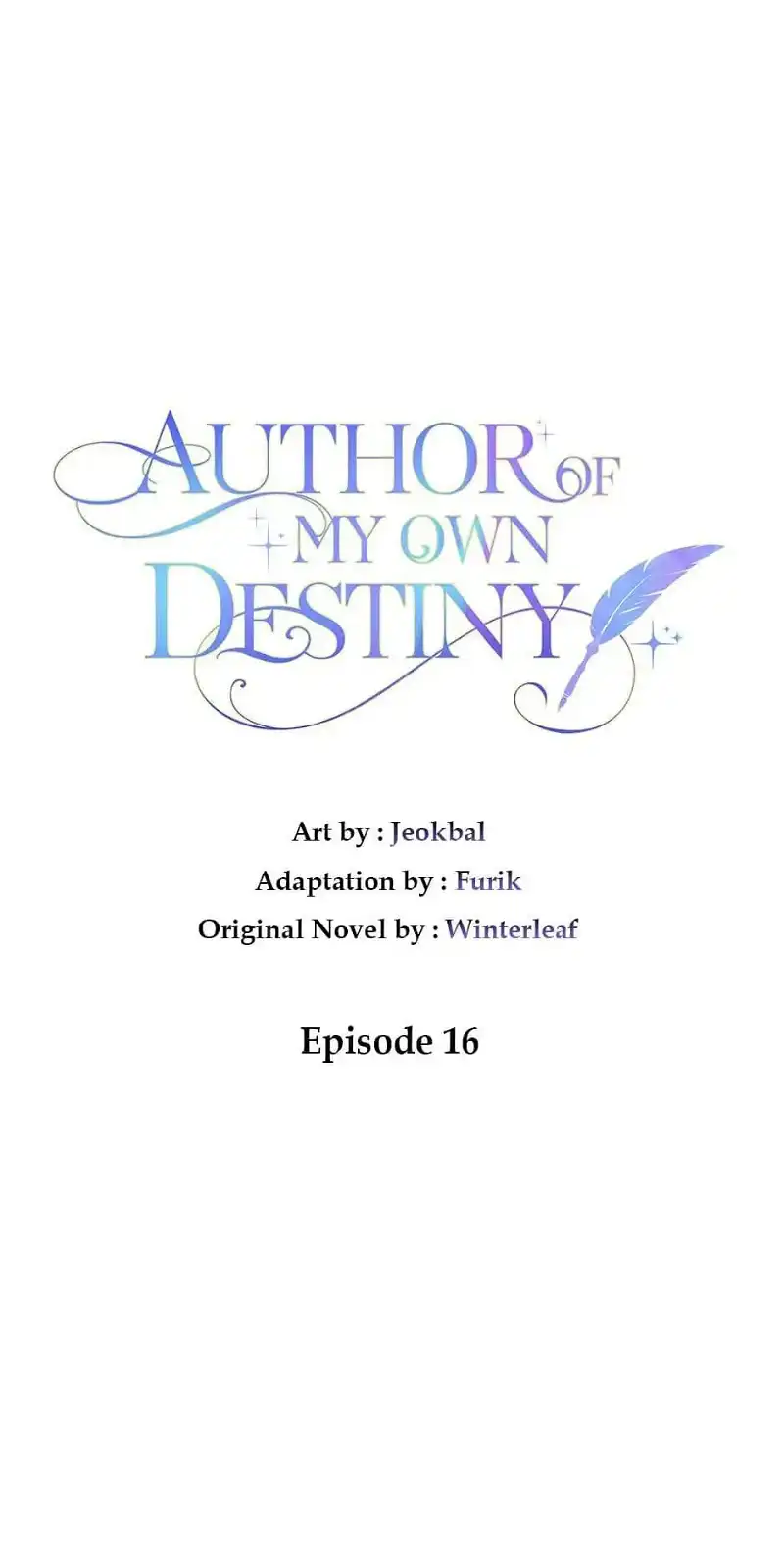 Author of My Own Destiny Chapter 16 - page 7
