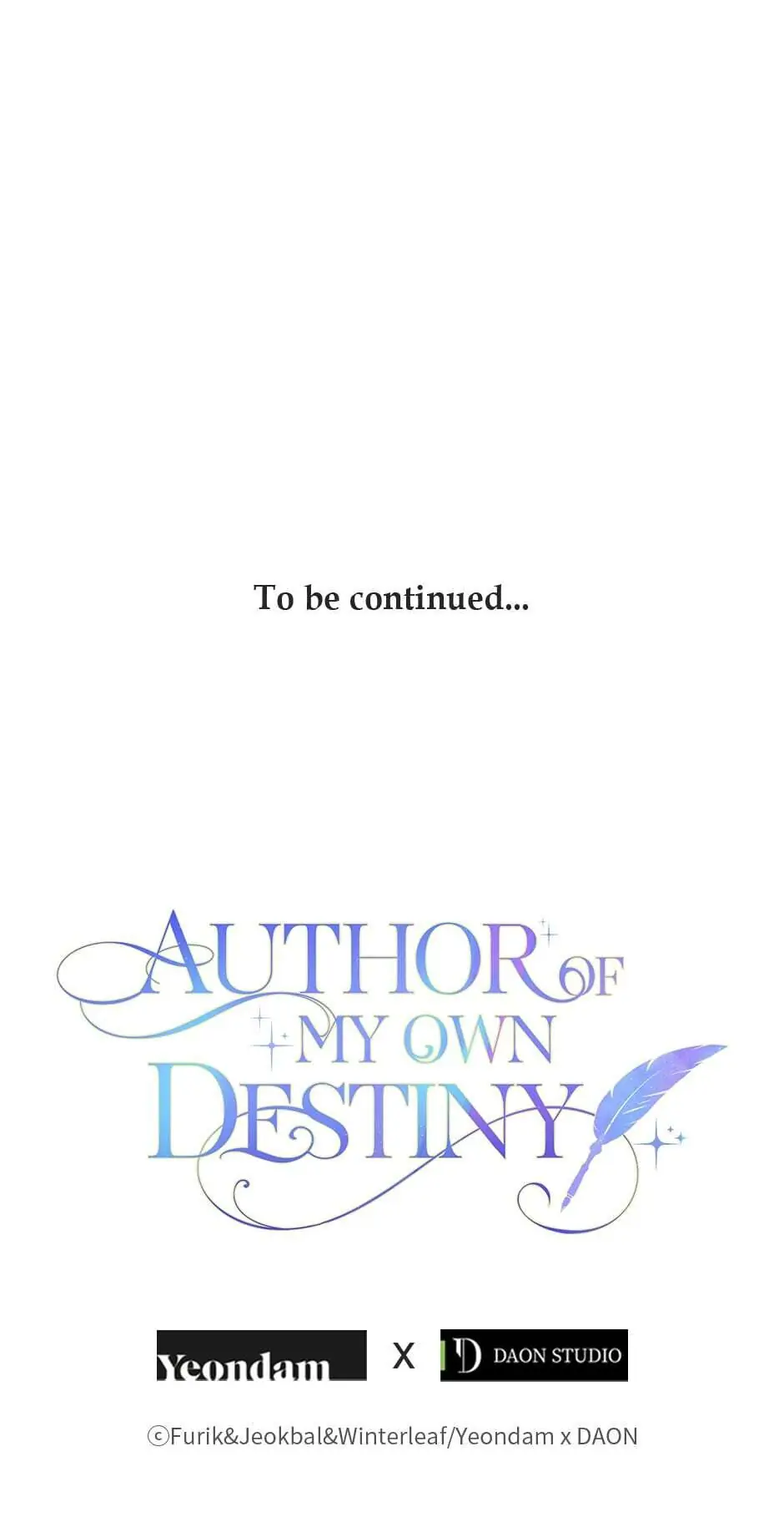 Author of My Own Destiny Chapter 31 - page 69