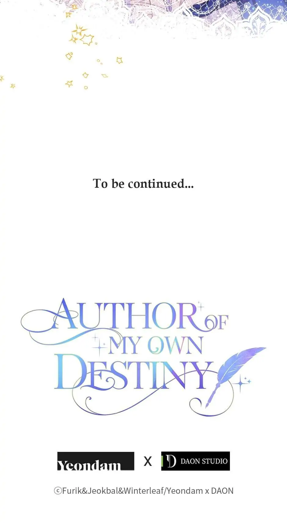 Author of My Own Destiny Chapter 32 - page 76