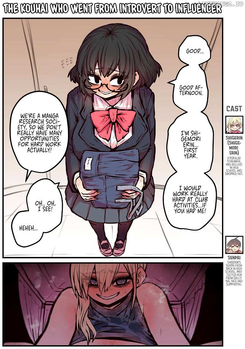 The Kouhai Who Went From Introvert To Influencer Chapter 13 - page 1