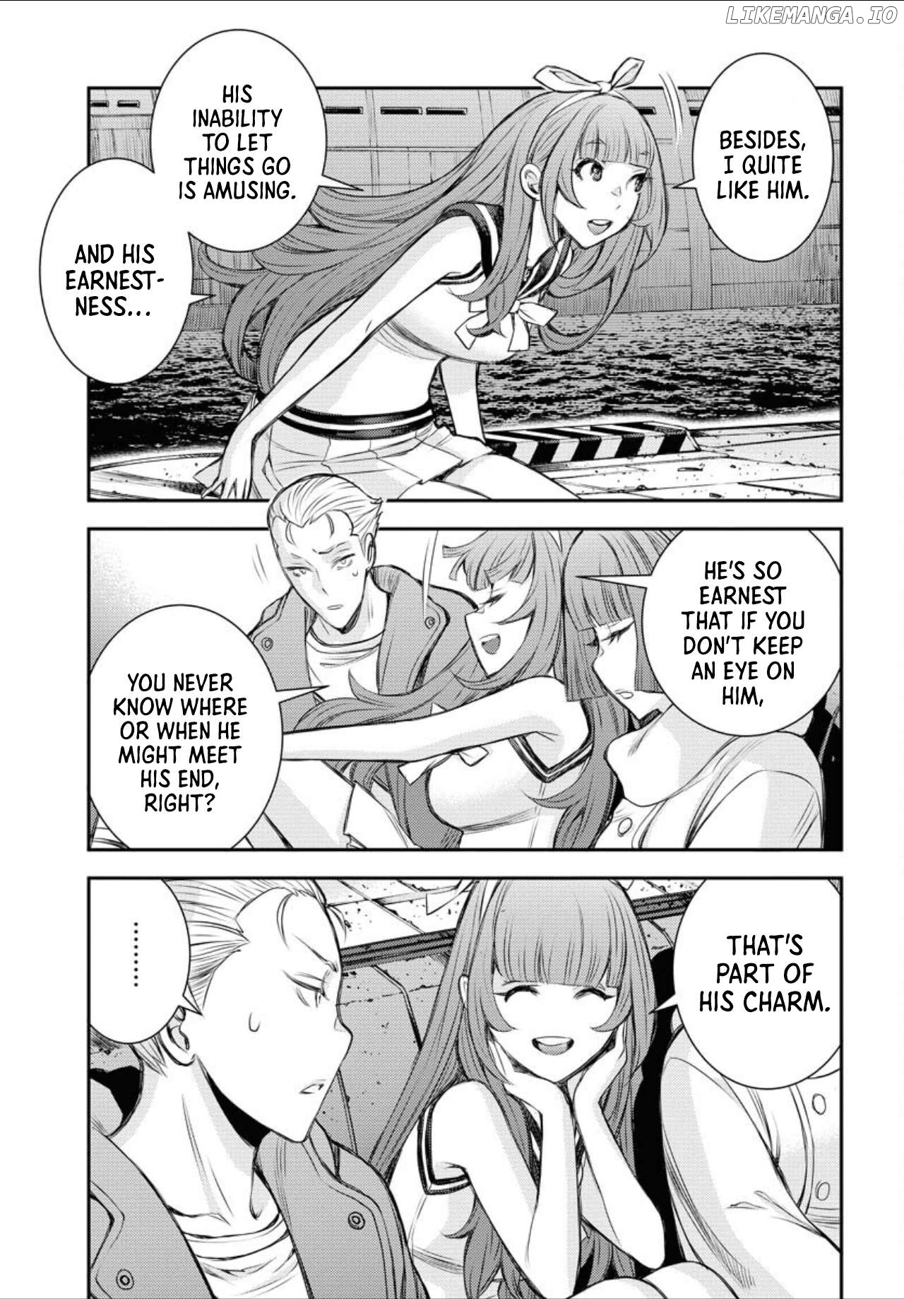 Aoki Hagane No Arpeggio Chapter 156 - page 10