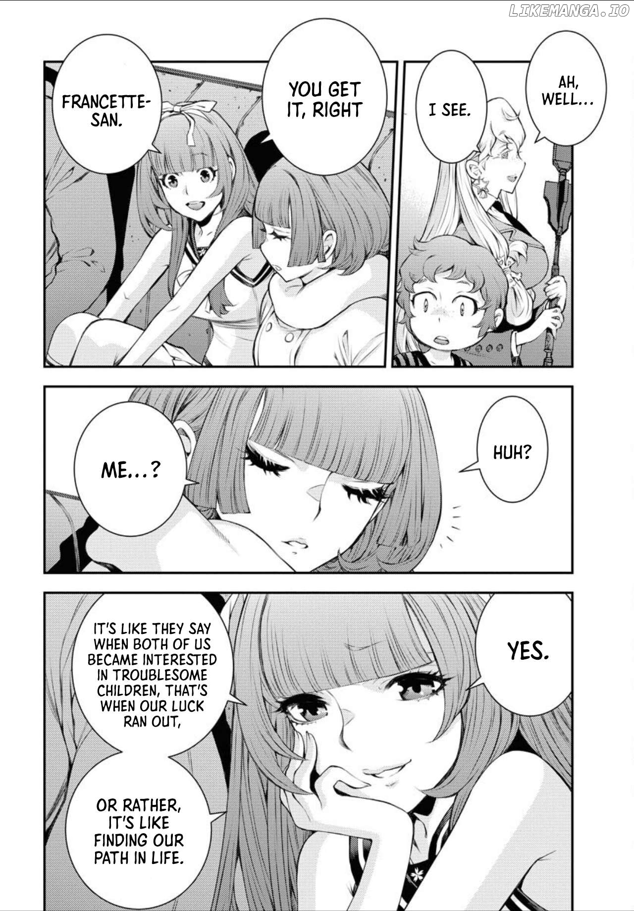 Aoki Hagane No Arpeggio Chapter 156 - page 11