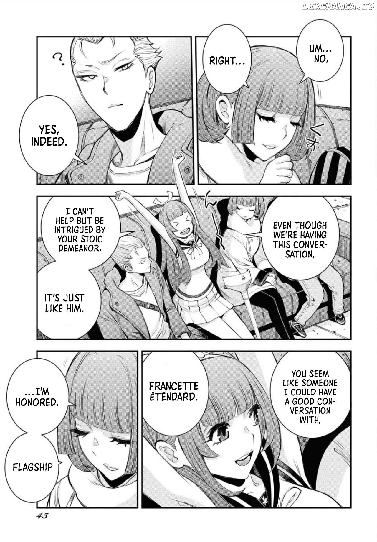 Aoki Hagane No Arpeggio Chapter 156 - page 12