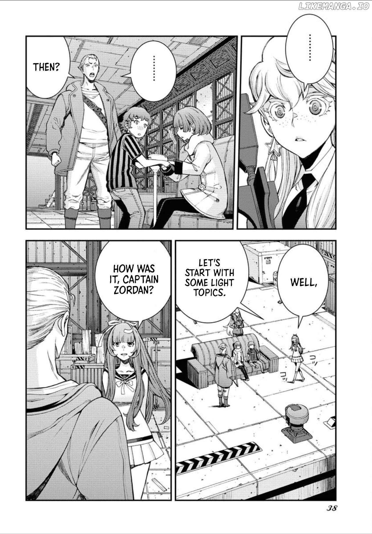 Aoki Hagane No Arpeggio Chapter 156 - page 5