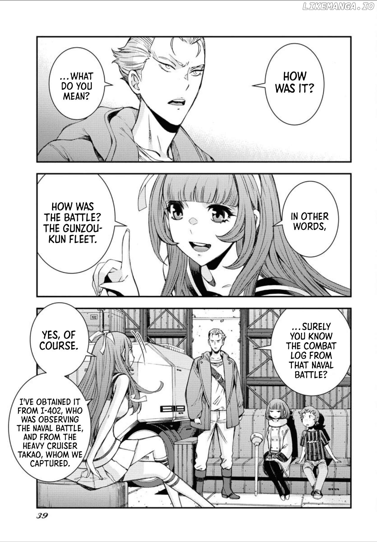 Aoki Hagane No Arpeggio Chapter 156 - page 6