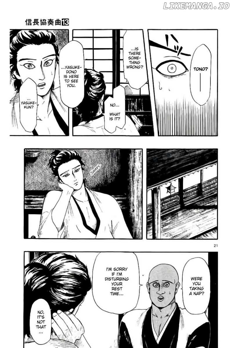 Nobunaga Kyousoukyoku Chapter 70 - page 21