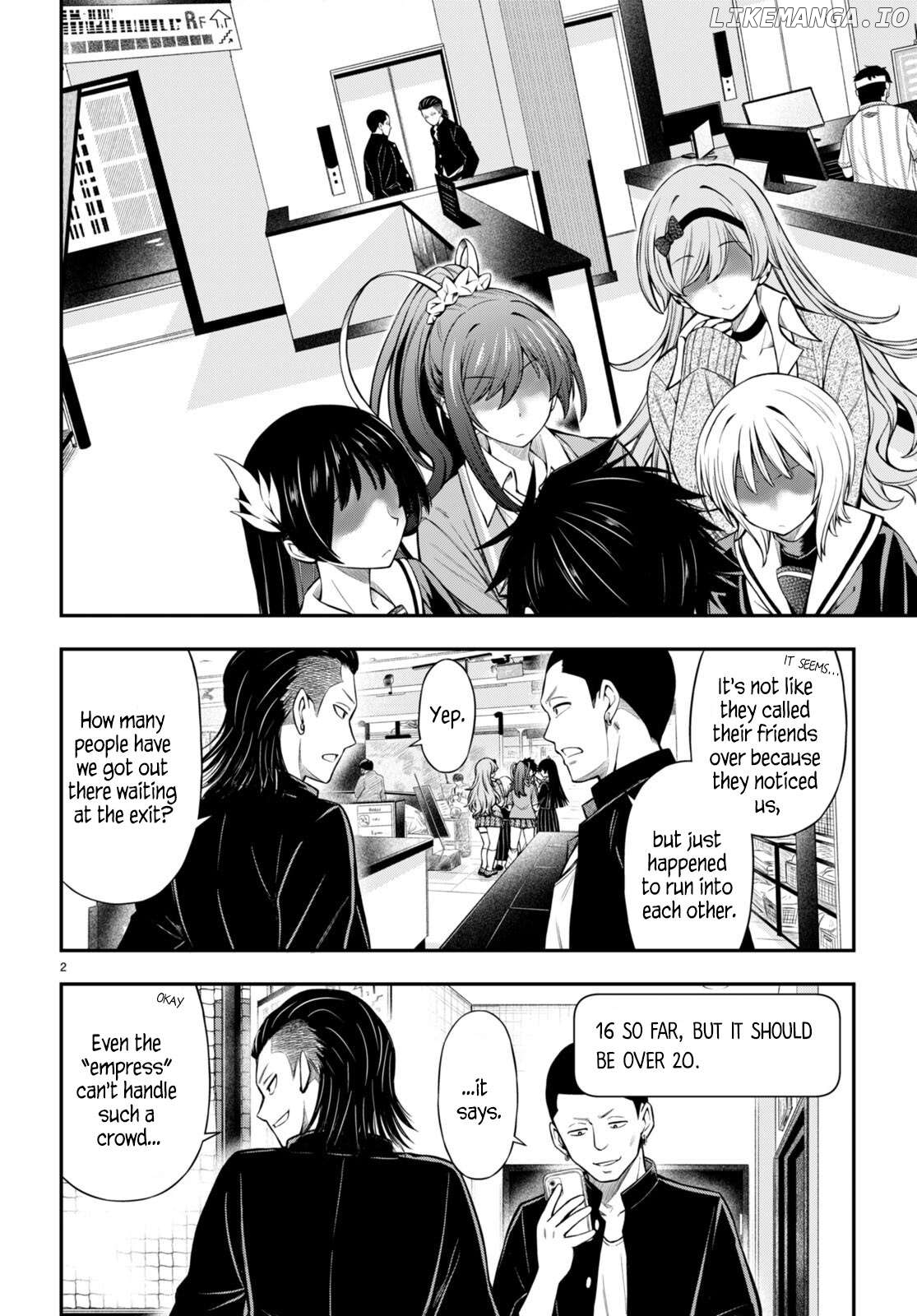 Houkago wa Kenka Saikyou no Gyaru ni Tsurekomareru Seikatsu Kanojo-tachi ni Sukarete, Boku mo Saikyou ni!? Chapter 5 - page 2