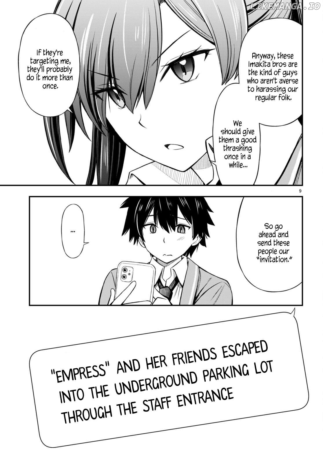 Houkago wa Kenka Saikyou no Gyaru ni Tsurekomareru Seikatsu Kanojo-tachi ni Sukarete, Boku mo Saikyou ni!? Chapter 5 - page 9