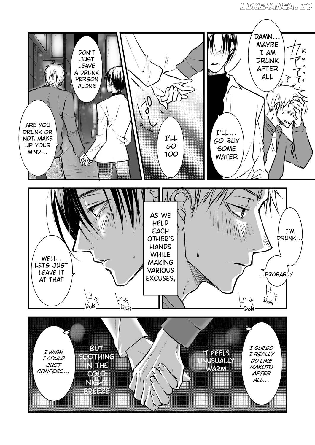 Ikemen Dansou Reiya To Renaishitara Bl-Ppoi Nl Ni Naru Hanashi Chapter 10 - page 4