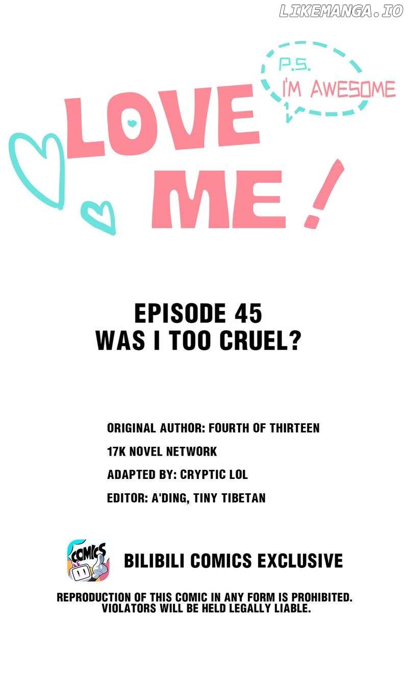 Love Me! P.S. I’m Awesome Chapter 45 - page 2