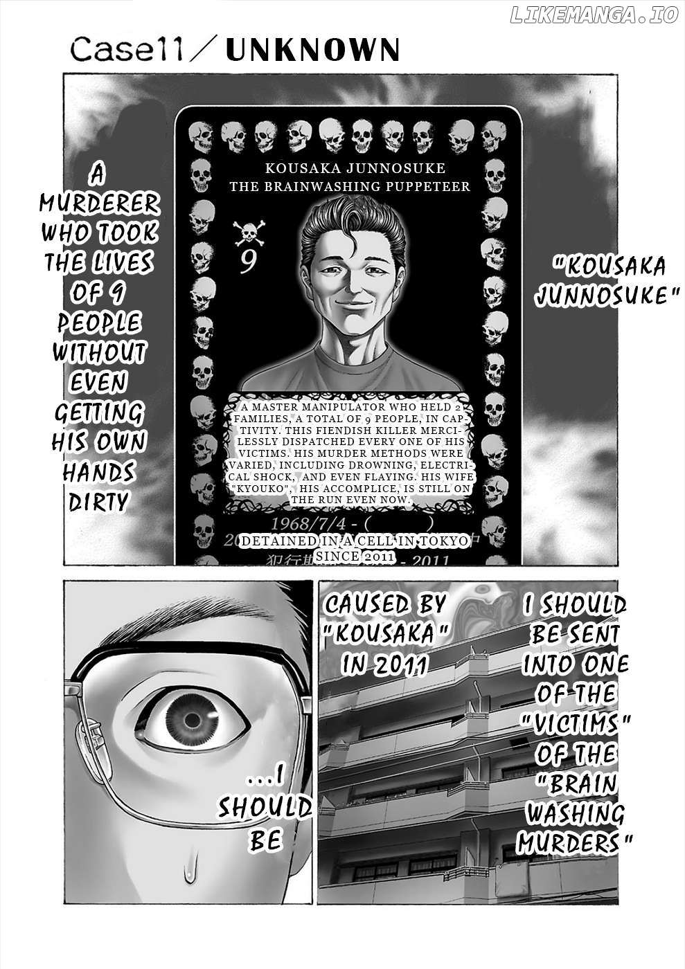 Psycho x Past: Ryouki Satsujin Sennyuu Sousa Chapter 11 - page 1